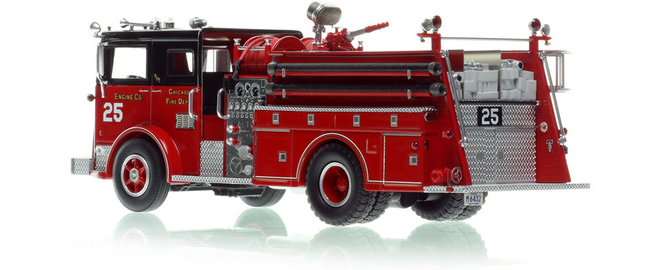 1:50 scale Chicago 1974 Mack MB Engine Co. 25