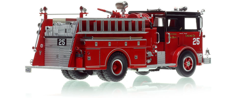 1:50 scale Chicago 1974 Mack MB Engine Co. 25