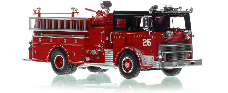 1:50 scale Chicago 1974 Mack MB Engine Co. 25