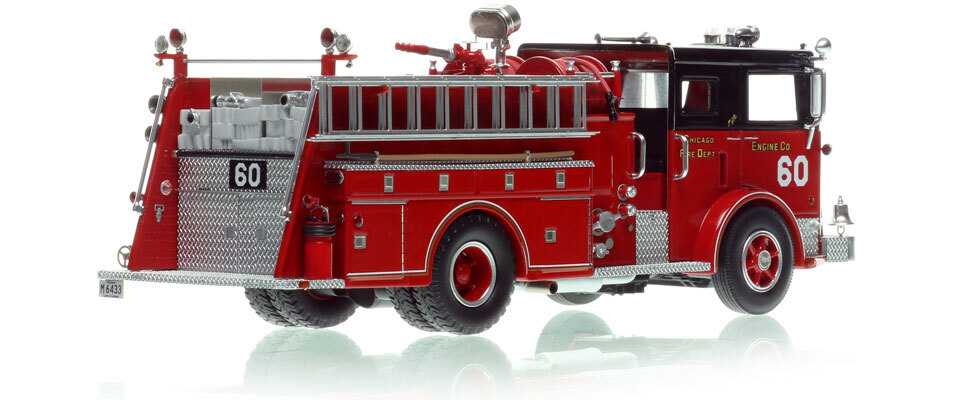 1:50 scale Chicago 1974 Mack MB Engine Co. 60