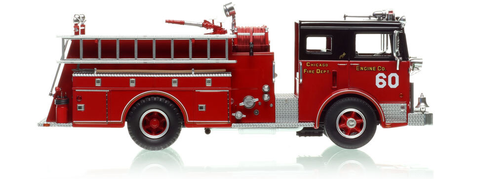 1:50 scale Chicago 1974 Mack MB Engine Co. 60