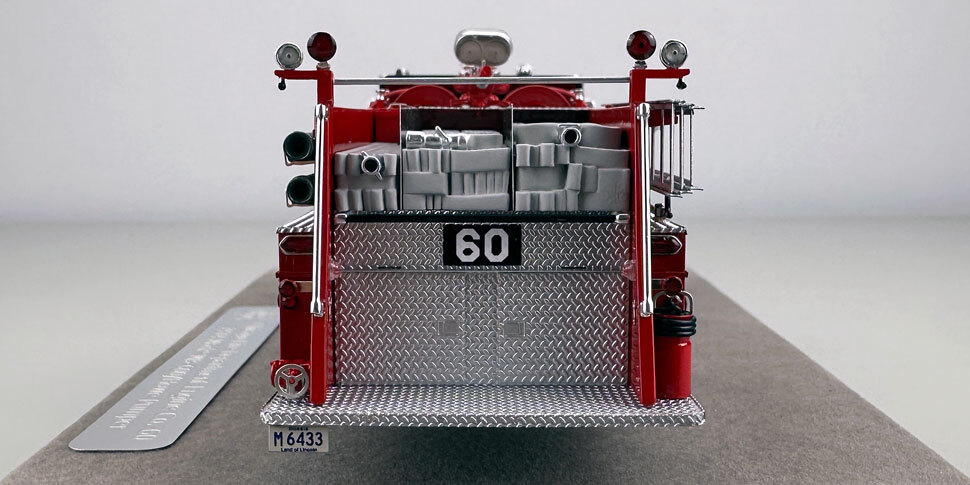 1:50 scale Chicago 1974 Mack MB Engine Co. 60