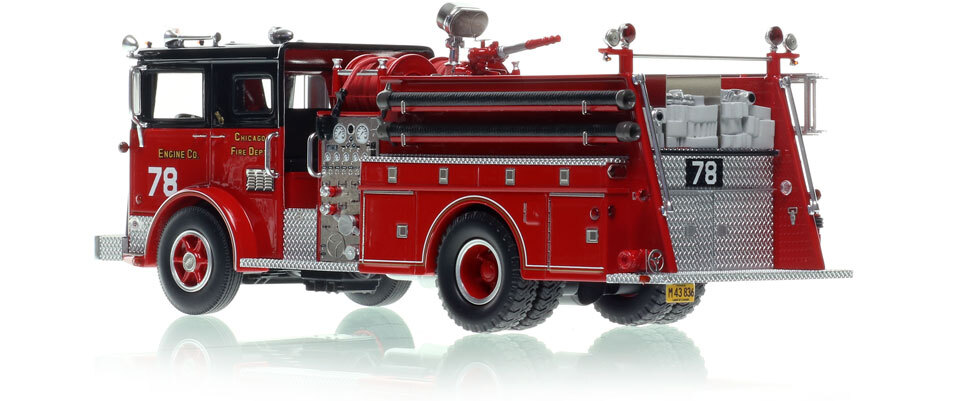 1:50 scale Chicago 1974 Mack MB Engine Co. 78