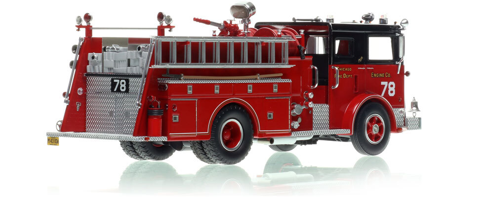 1:50 scale Chicago 1974 Mack MB Engine Co. 78