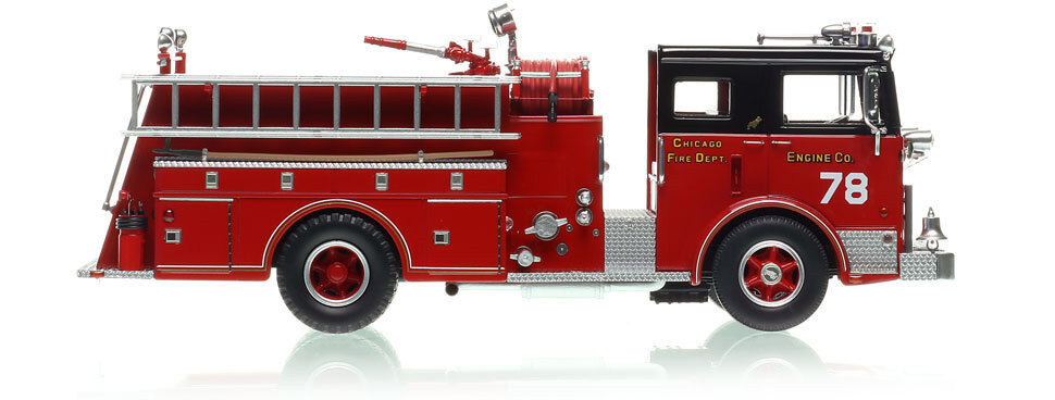1:50 scale Chicago 1974 Mack MB Engine Co. 78