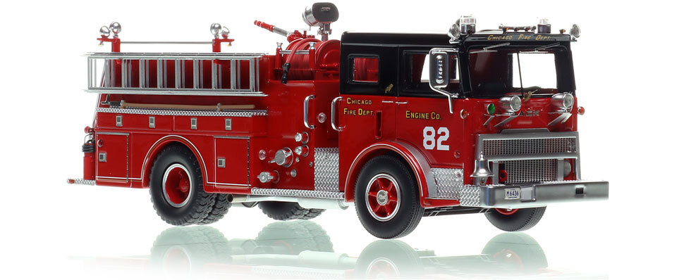 1:50 scale Chicago 1974 Mack MB Engine Co. 82