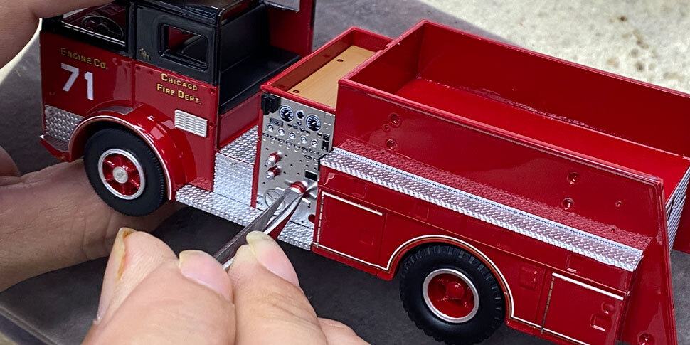 Chicago 1974 Mack MB Engine Assembly