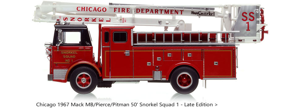 Order your Chicago Late Edition Mack MB Snorkel Squad 1 today!