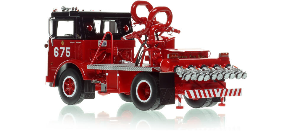 1:50 scale Chicago 1976 Mack MB Deluge Wagon 675