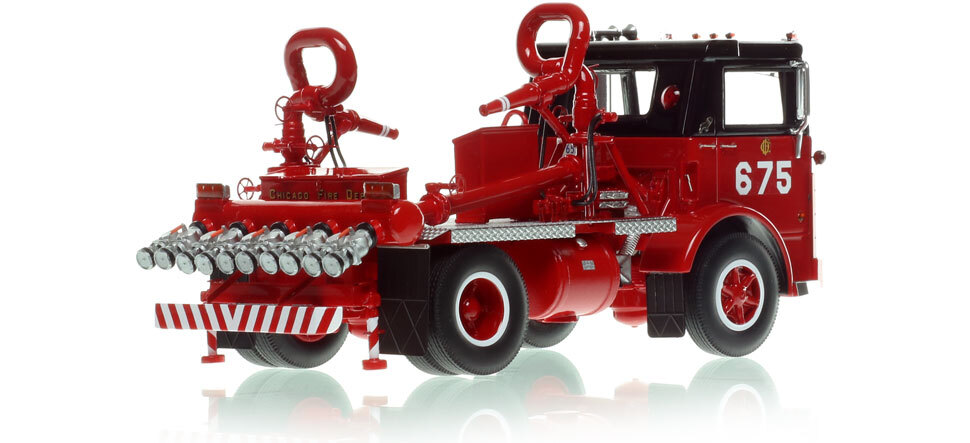 1:50 scale Chicago 1976 Mack MB Deluge Wagon 675