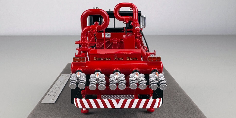 1:50 scale Chicago 1976 Mack MB Deluge Wagon 675