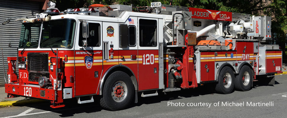 FDNY Tower Ladder 120 courtesy of Michael Martinelli