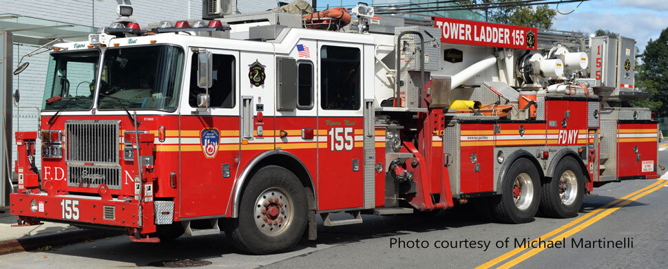 FDNY Tower Ladder 155 courtesy of Michael Martinelli