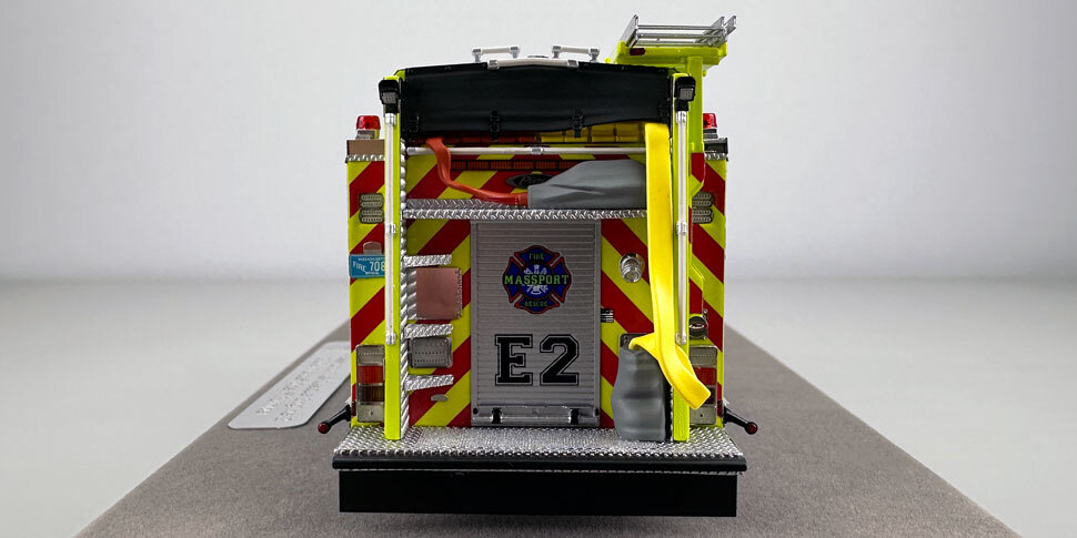 Massport Fire-Rescue 2005 Pierce Dash Engine 2 in 1:50 scale