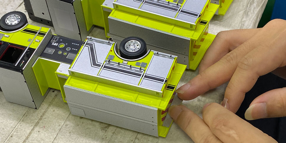 Massport Fire-Rescue 2005 Pierce Dash Engine 2 in 1:50 scale