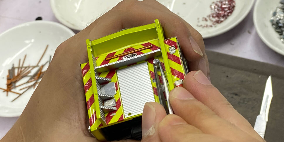 Massport Fire-Rescue 2005 Pierce Dash Engine 2 in 1:50 scale