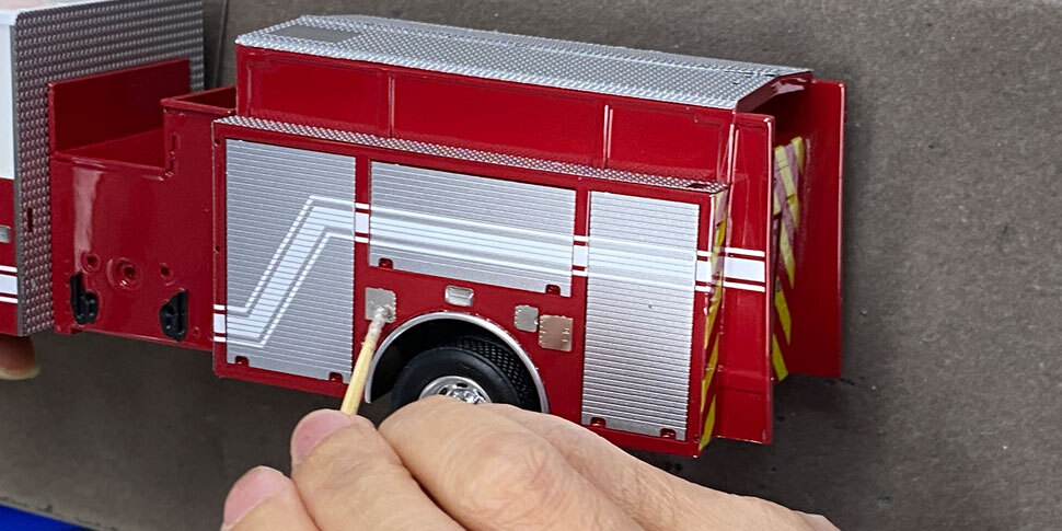 Massport Fire-Rescue 2005 Pierce Dash Engine 2 in 1:50 scale