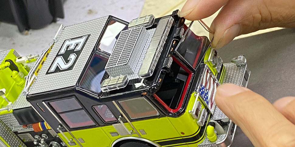 Massport Fire-Rescue 2005 Pierce Dash Engine 2 in 1:50 scale