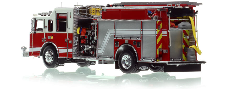 2025 Limited Edition Pierce Dash Engine - White over Red 2025 Limited Edition Pierce Dash Engine - White over Red