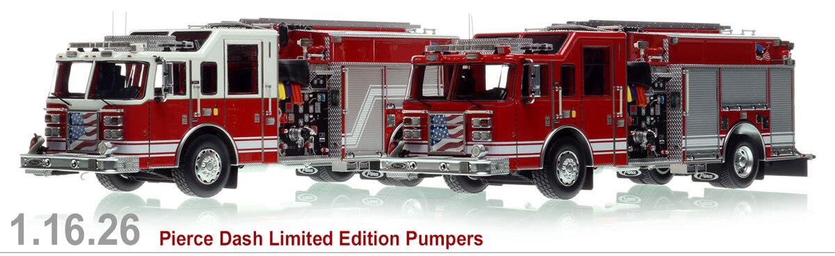Pierce Dash Limited Edition Pumpers coming soon!