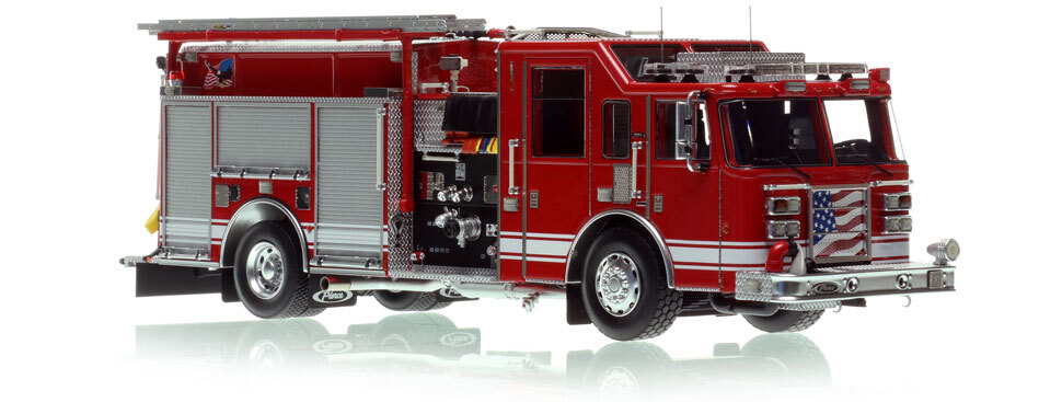 2025 Limited Edition Pierce Dash Engine - Red over Red 2025 Limited Edition Pierce Dash Engine - Red over Red