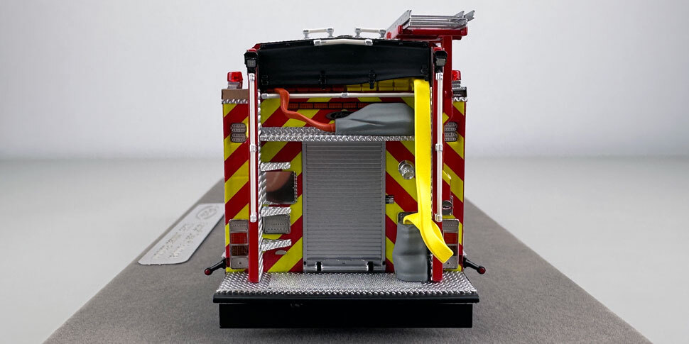 2025 Limited Edition Pierce Dash Engine - Red over Red in 1:50 scale