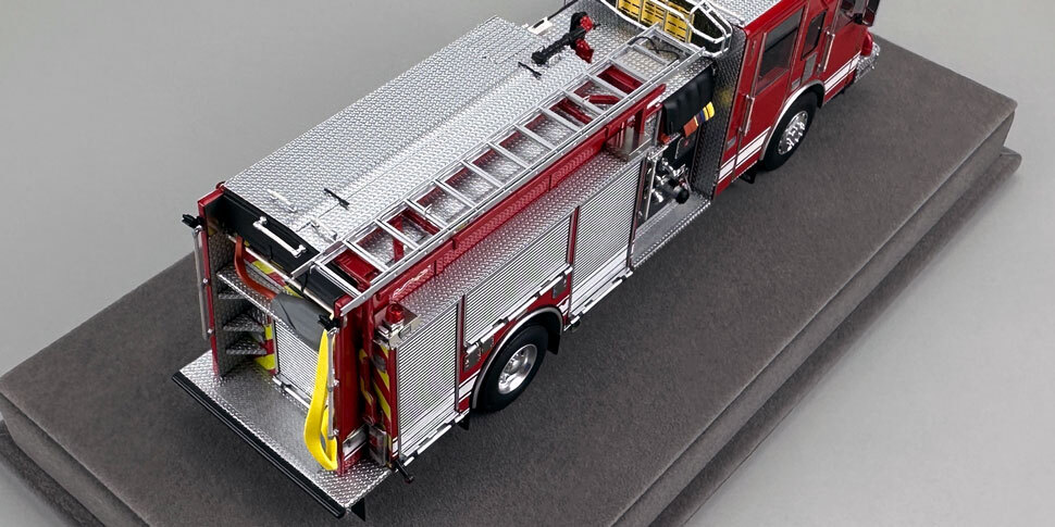 2025 Limited Edition Pierce Dash Engine - Red over Red in 1:50 scale