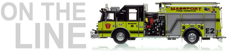 Massport Fire-Rescue 2005 Pierce Dash Engine 2 in 1:50 scale