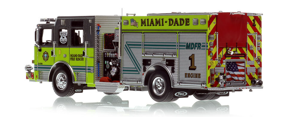 Miami-Dade 2023 Pierce Enforcer Engine 1 in 1:50 scale