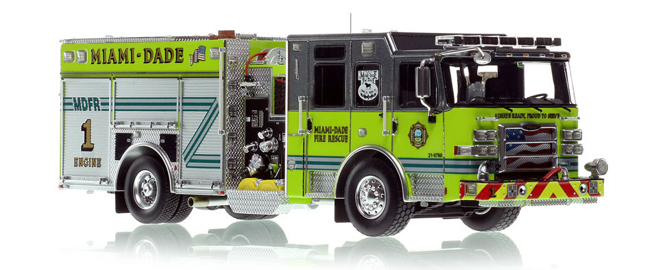 Miami-Dade 2023 Pierce Enforcer Engine 1 in 1:50 scale