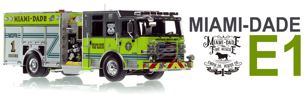 Order your Miami-Dade 2023 Pierce Enforcer Engine 1 today!