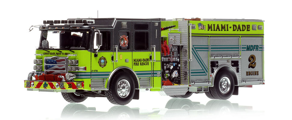 Miami-Dade 2023 Pierce Enforcer Engine 2 in 1:50 scale Miami-Dade 2023 Pierce Enforcer Engine 2 in 1:50 scale