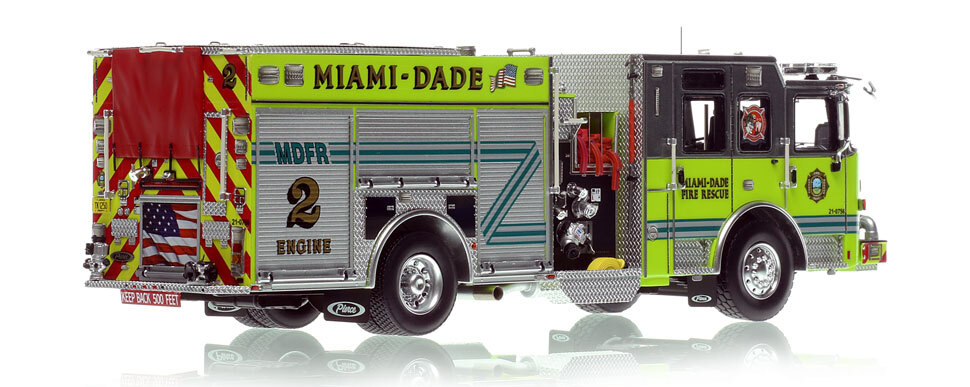 Miami-Dade 2023 Pierce Enforcer Engine 2 in 1:50 scale Miami-Dade 2023 Pierce Enforcer Engine 2 in 1:50 scale