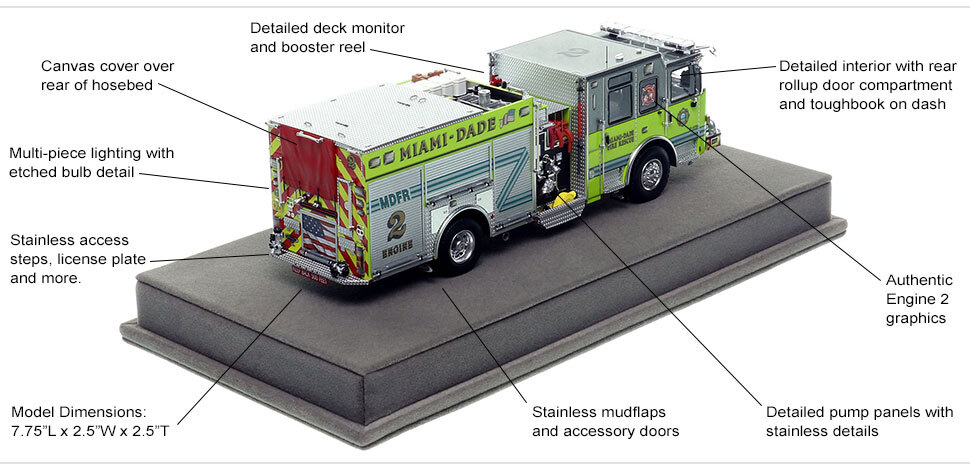 Specs and Features of Miami-Dade Pierce Enforcer Engine 2 Specs and Features of Miami-Dade Pierce Enforcer Engine 2