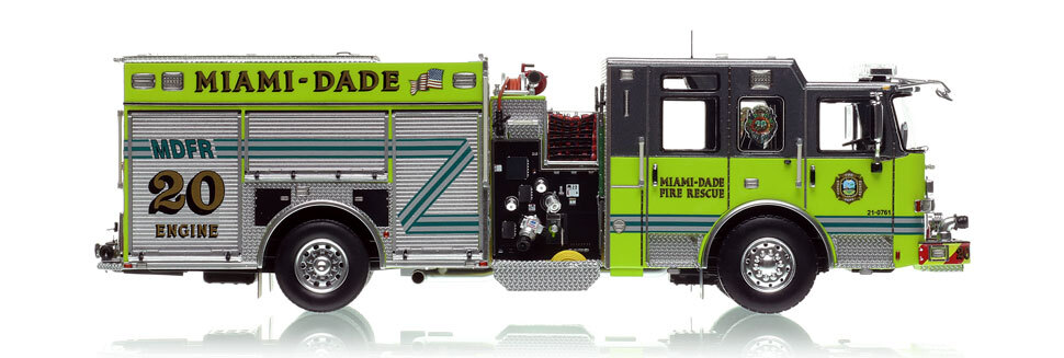 Miami-Dade 2023 Pierce Enforcer Engine 20 in 1:50 scale Miami-Dade 2023 Pierce Enforcer Engine 20 in 1:50 scale