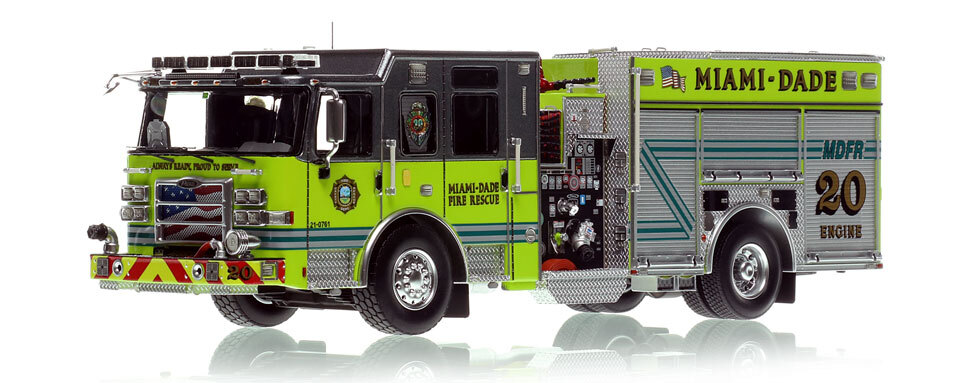 Miami-Dade 2023 Pierce Enforcer Engine 20 in 1:50 scale Miami-Dade 2023 Pierce Enforcer Engine 20 in 1:50 scale