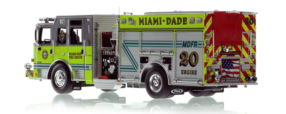 Miami-Dade 2023 Pierce Enforcer Engine 20 in 1:50 scale Miami-Dade 2023 Pierce Enforcer Engine 20 in 1:50 scale
