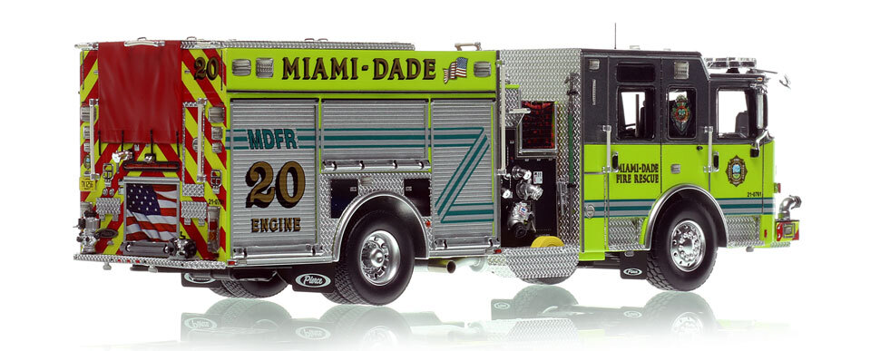 Miami-Dade 2023 Pierce Enforcer Engine 20 in 1:50 scale Miami-Dade 2023 Pierce Enforcer Engine 20 in 1:50 scale
