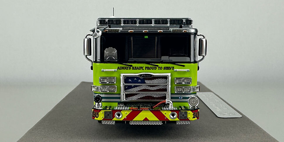 Miami-Dade 2023 Pierce Enforcer Engine 20 in 1:50 scale