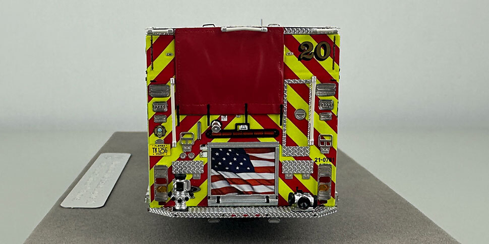 Miami-Dade 2023 Pierce Enforcer Engine 20 in 1:50 scale
