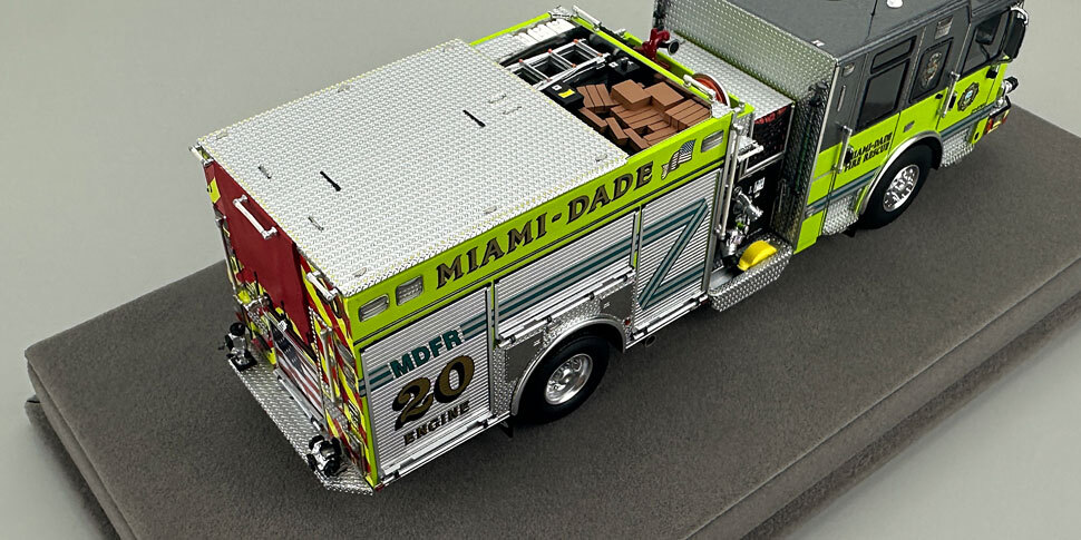 Miami-Dade 2023 Pierce Enforcer Engine 20 in 1:50 scale