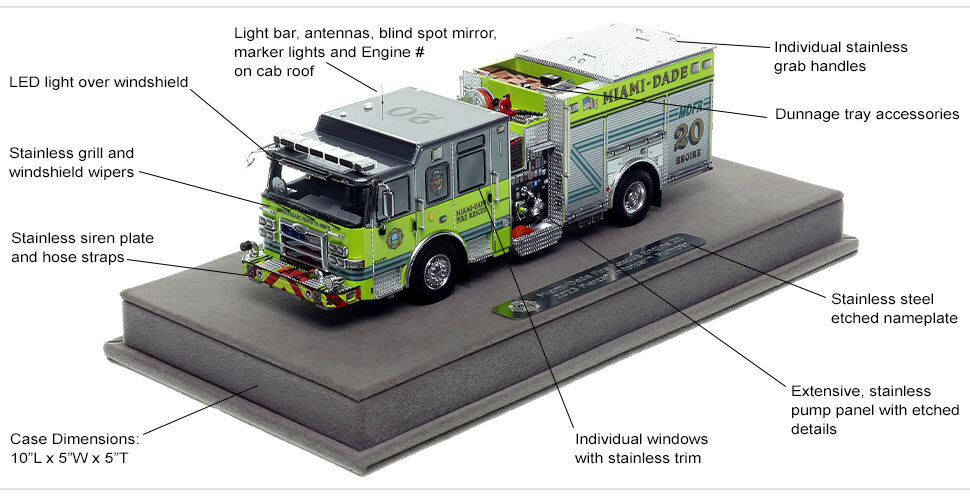 Specs and Features of Miami-Dade 2023 Pierce Enforcer Engine 20 Specs and Features of Miami-Dade 2023 Pierce Enforcer Engine 20