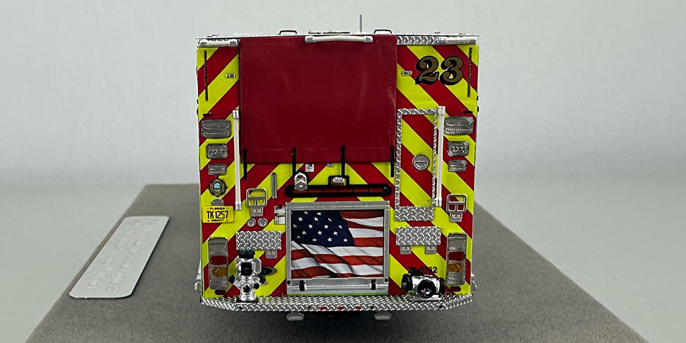 Miami-Dade 2023 Pierce Enforcer Engine 23 in 1:50 scale