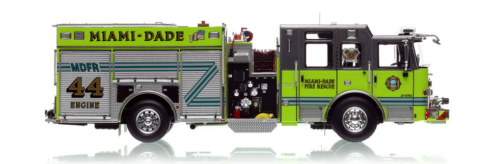 Miami-Dade 2023 Pierce Enforcer Engine 44 in 1:50 scale
