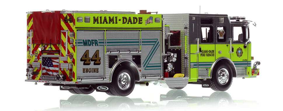 Miami-Dade 2023 Pierce Enforcer Engine 44 in 1:50 scale
