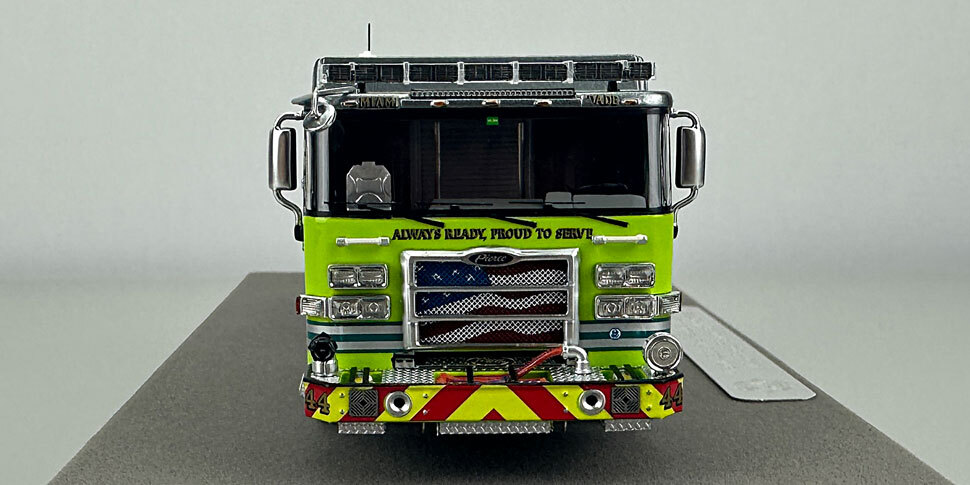 Miami-Dade 2023 Pierce Enforcer Engine 44 in 1:50 scale