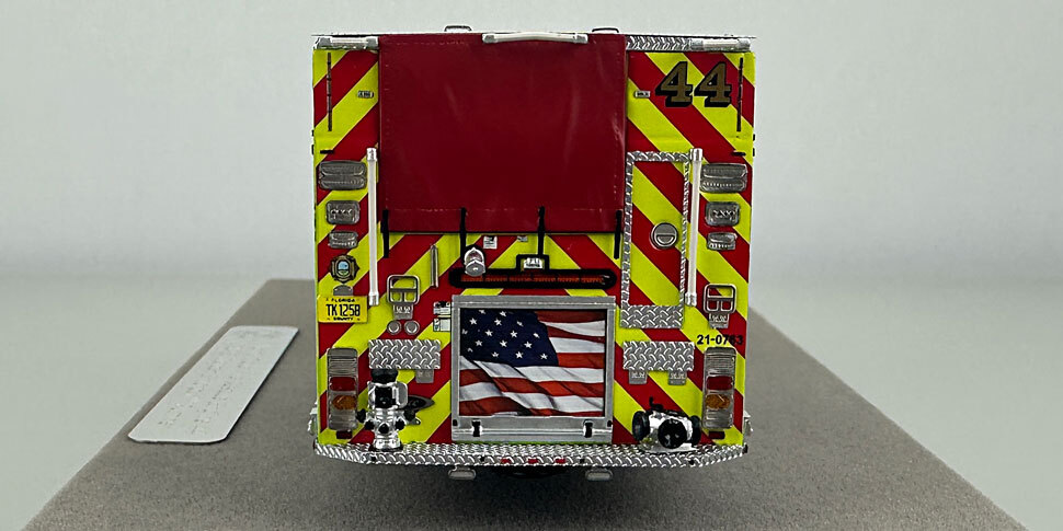 Miami-Dade 2023 Pierce Enforcer Engine 44 in 1:50 scale