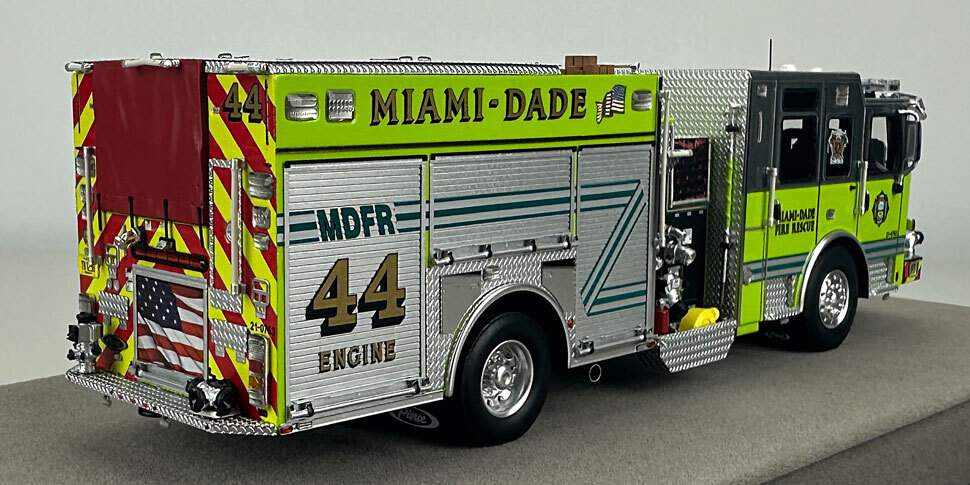 Miami-Dade 2023 Pierce Enforcer Engine 44 in 1:50 scale
