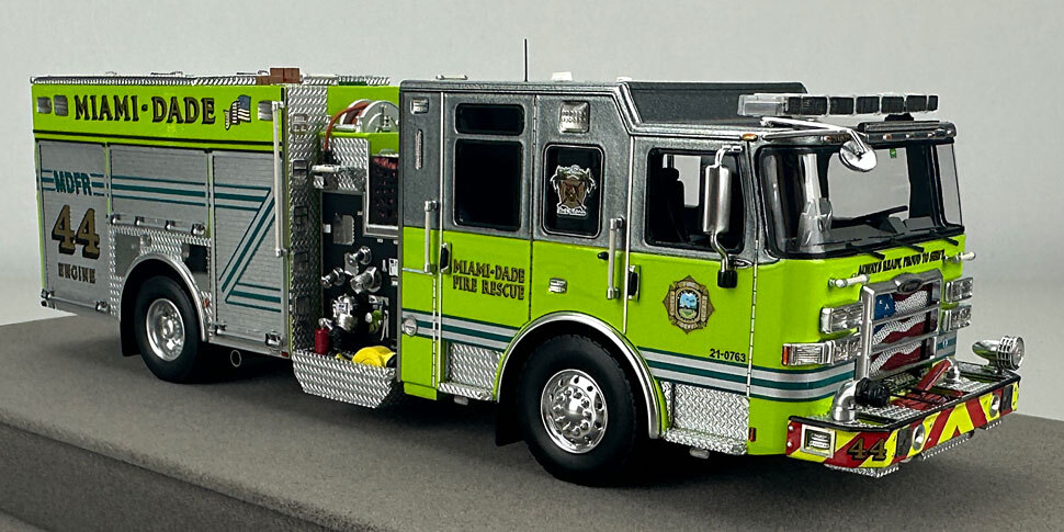 Miami-Dade 2023 Pierce Enforcer Engine 44 in 1:50 scale