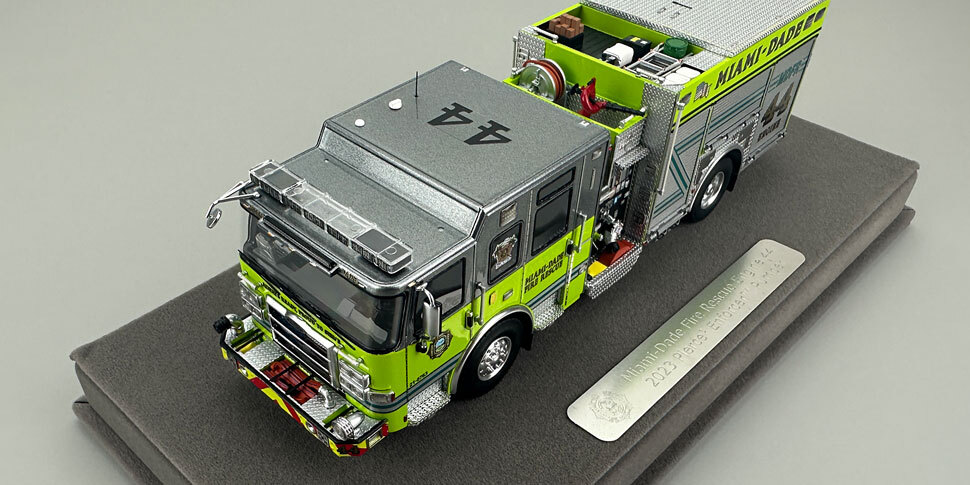 Miami-Dade 2023 Pierce Enforcer Engine 44 in 1:50 scale